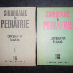 CONSTANTIN RUSNAC - SINDROAME IN PEDIATRIE 2 volume (1990-1992)