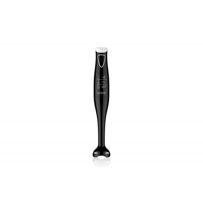 Pasator electric Victronic, 250 W, cap detasabil, lama din inox, Negru