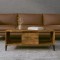 Gossi masuta de cafea, stejar fumuriu, 90x50x36,5 cm, lemn prelucrat