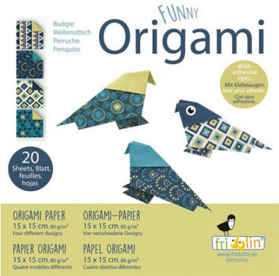 Origami Fridolin, pasari foto