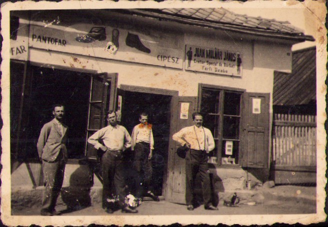M730 Firma unui pantofar și a unui croitor, 1935, Band, județul Mureș