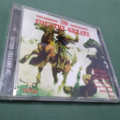 CD COLECTIA COUNTRY GREATS VOL 2 RARA !!! ORIGINAL