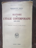 Benedetto Croce - Histoire de l&#039;Italie Contemporaine (1871-1915)