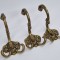 Set 3 cuiere bronz, vintage