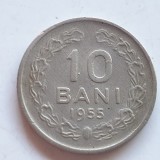 Moneda Rom&acirc;nia 10 bani 1955