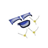 Set Filtru Dreptunghiular si Perii Robot Aspirator Compatibil Oem
