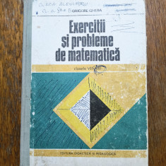 Exercitii si probleme de matematica - Grigore Gheba / R2P1S