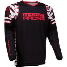 Tricou cross/enduro/atv Moose Racing Qualifier, negru, marime XL