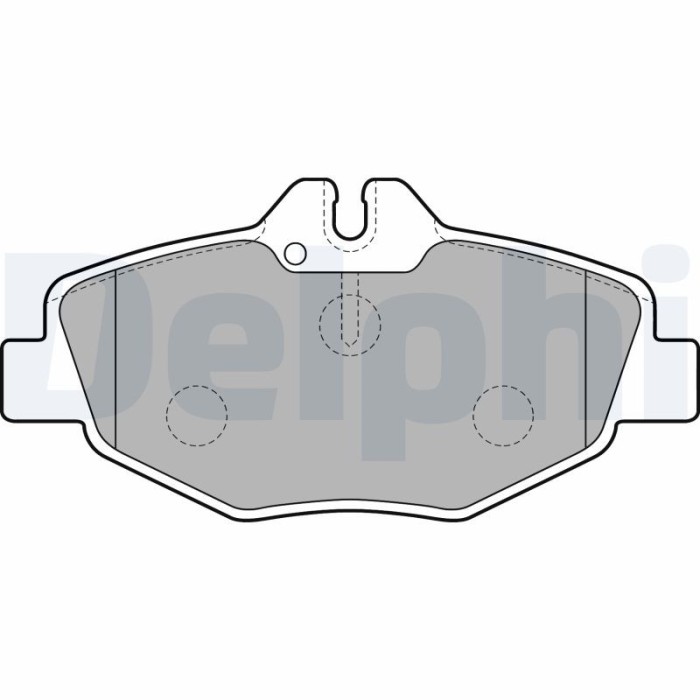 DELPHI LP1791 set placute frana,frana disc