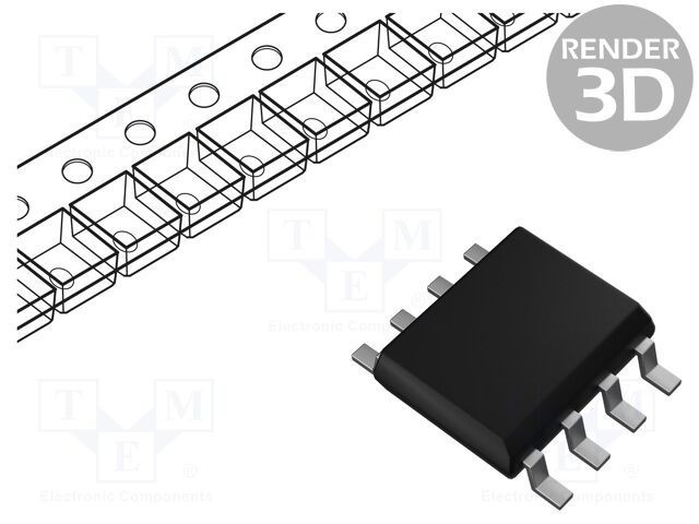 Memorie FLASH 64Mb SPI 86MHz 2,7&divide;3,6V SOP8 Macronix
