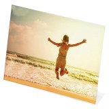 Rama foto plexiglas format a4 landscape suport de birou tip l transparent