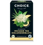 Ceai Alb cu Flori de Soc Bio 20 pliculete x 1.8 grame Choice, Choice Organics