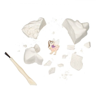 Set Excavare Fosile Unicorn, Figurină Aleatoare Z&amp;acirc;nă sau Unicorn, Unelte Incluse, 7x3x9.5cm, Multicolor foto