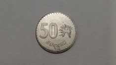 Ecuador -50 Sucre 1991 foto