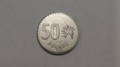 Ecuador -50 Sucre 1991 foto