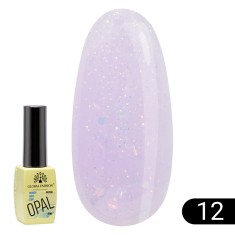 Bază pentru unghii Opal Rubber Base, Global Fashion 8 ml, 12