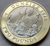 2 pounds 2020 Isle of Man / Insula Man, Dunkirk I , unc, km#1683, Europa
