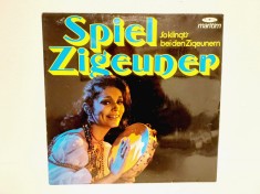 Spil Zigeuner, Soklingt&#039;s bei den Zigeunern, vinil LP, Muzica tiganeasca, EX