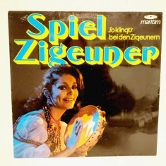 Spil Zigeuner, Soklingt's bei den Zigeunern, vinil LP, Muzica tiganeasca, EX
