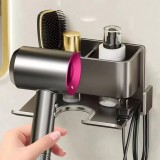 Suport Feon si Accesorii Baie Metalic, Gri ModernLight Concept