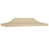 Acoperis Cort Gradina/Pavilion Gossi, 6x3m, Bej, Oxford, Inlocuire Copertina, Protectie UV