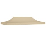 Gossi acoperis pentru cort de petrecere, bej, 6 x 3 m, 270 g/m2