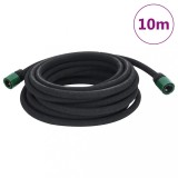 vidaXL Furtun poros de grădină, negru, 0,6&quot;, 10 m, cauciuc
