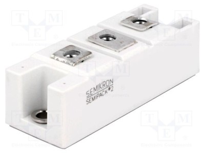 Diodă dublă &amp;icirc;n serie 1,2kV 150A SEMIPACK2 SEMIKRON DANFOSS foto