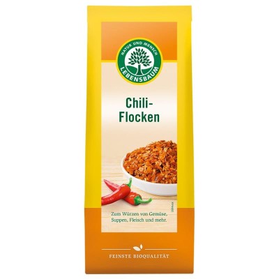 Fulgi de Chilli Bio 45 grame Lebensabum foto