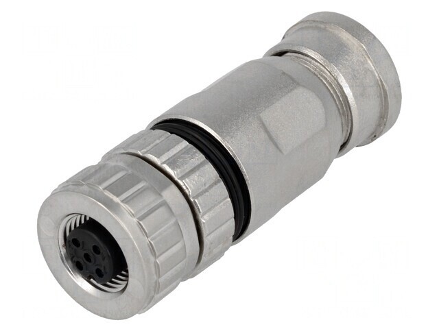 Mufă M12 5-PIN Mamă pe Cablu Drept