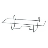 Suport Metalic Jardiniera Bumeta Strend Pro, 53x20 cm, Negru, Carlige Balcon, Rezistent