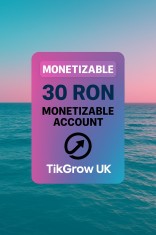 CONT TIKTOK MONETIZABIL Regiune UK