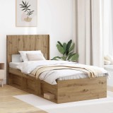 vidaXL Tăblie cap Stejar Artizanal Lemn prelucrat 889764