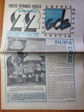 ziarul &quot;22&quot; 25 mai 1990-interviu mihai chitac