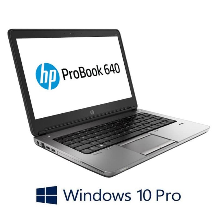 Laptop HP ProBook 640 G1, Intel Core i5-4300M, 8GB DDR3, SSD, Win 10 Pro