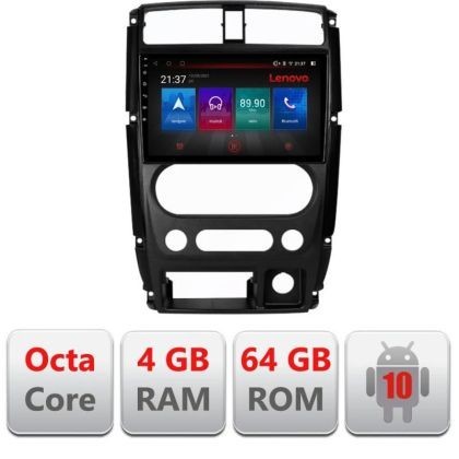 Navigatie Jimny 2007-2016 E-Jimny07 Octa Core cu Android Radio Bluetooth Internet GPS WIFI DSP 4+64GB 4G CarStore Technology