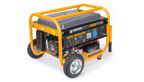 Generator curent electric 3000 W, 3 KW, 220 V, Pornire la Cheie, Automata, Roti si Manere, stabilizator de tensiune (AVR), monofazat, protectie supras