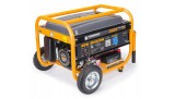 Generator curent electric 3000 W, 3 KW, 220 V, Pornire la Cheie, Automata, Roti si Manere, stabilizator de tensiune (AVR), monofazat, protectie supras