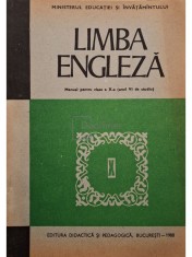 Virgiliu Stefanescu-Draganesti - Limba engleza - Manual pentru clasa a X-a (anul VI de studiu) (Editia: 1988) foto