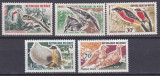DB1 Fauna Pasari 1967 Niger 5 v. MNH, Nestampilat