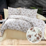LENJERIE DE PAT CREPONATA 100% BUMBAC (CREP42) - doua persoane