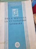 Basil Munteanu - De la metoda la cunoastere literara