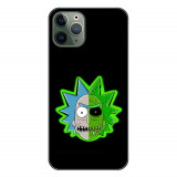 Husa compatibila cu Apple iPhone 11 Pro Max Silicon Gel Tpu Model Rick And Morty Alien