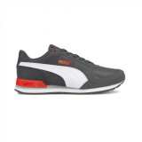 St Runner V2 Nl Jr Dark Shadow-Puma Whit