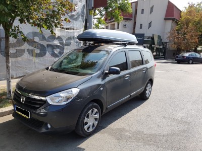 Bare Portbagaj Dacia Lodgy Duster Sandero Stepway Logan Jogger / aluminiu / NOI foto