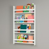 Kinderregal Soten&auml;s 120x74x10cm Wei&szlig; [en.casa] HausGarden Leisure