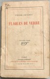 Flaques de verre - Pierre Reverdy din biblioteca lui Geo Dumitrescu cu ex libris Stephan Roll