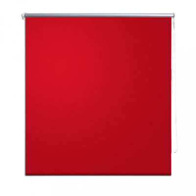 Jaluzea opacă rulabilă, 120 x 230 cm, roșu foto