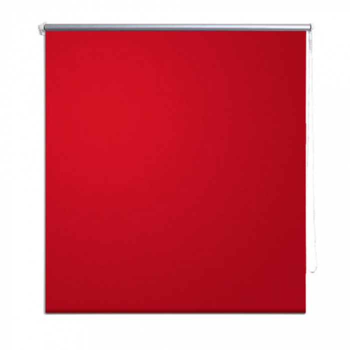 Jaluzea opacă rulabilă, 120 x 230 cm, roșu