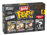 Set 4 figurine - Pop! Bitty - Game of Thrones: Tyrion Lannister, Cersei Lannister, The Hound + Mystery Pop! | Funko